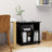 Rolling Cabinet 60X45X60 Cm Engineered Wood