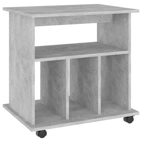 Rolling Cabinet 60X45X60 Cm Engineered Wood