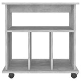 Rolling Cabinet 60X45X60 Cm Engineered Wood