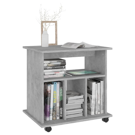 Rolling Cabinet 60X45X60 Cm Engineered Wood