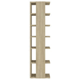 Shoe Cabinet 27.5X27X102 Cm Engineered Wood