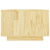 Coffee Table 110X50X33.5 Cm Solid Pinewood