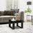 Coffee Table 100X100X35 Cm Engineered Wood