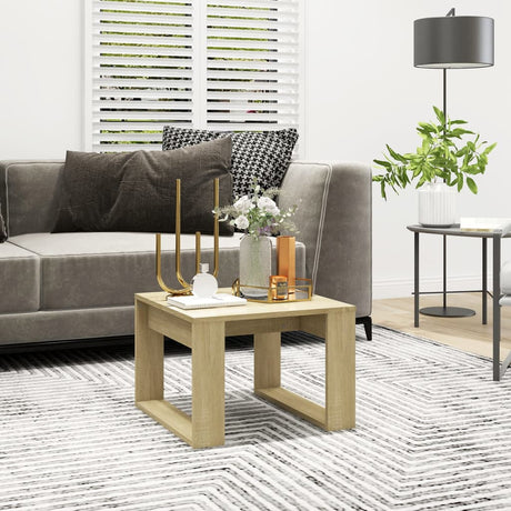 Coffee Table 100X100X35 Cm Engineered Wood