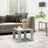 Coffee Table 100X100X35 Cm Engineered Wood