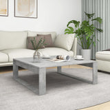 Coffee Table 100X100X35 Cm Engineered Wood