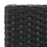 Garden Bar Stools With Cushions 4 Pcs Poly Rattan