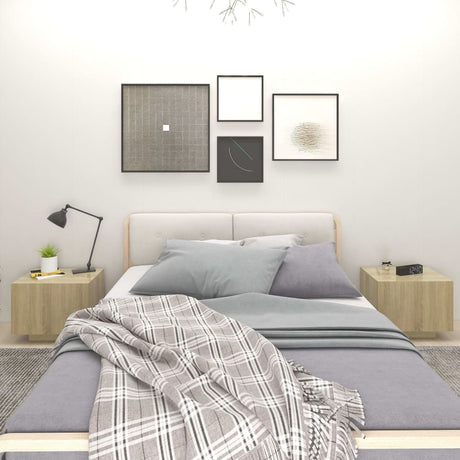 Bedside Cabinet 100X35X40 Cm Engineered Wood