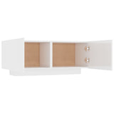 Bedside Cabinet 100X35X40 Cm Engineered Wood