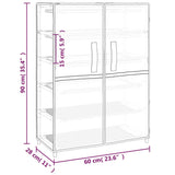 Shoe Cabinet 60X28X Fabric
