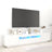 2 Piece Tv Cabinet Set With Led Lights Engineered Wood