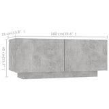 Tv Cabinet With Led Lights 260X35X40 Cm