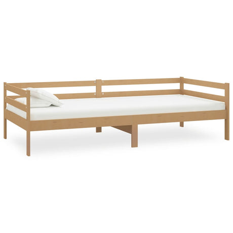 Day Bed Without Mattress Solid Wood Pine 90X200Cm