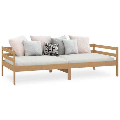 Day Bed Without Mattress Solid Wood Pine 90X200Cm