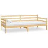 Day Bed Without Mattress Solid Wood Pine 90X200Cm