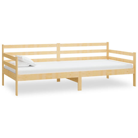 Day Bed Without Mattress Solid Wood Pine 90X200Cm