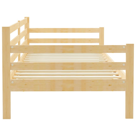 Day Bed Without Mattress Solid Wood Pine 90X200Cm