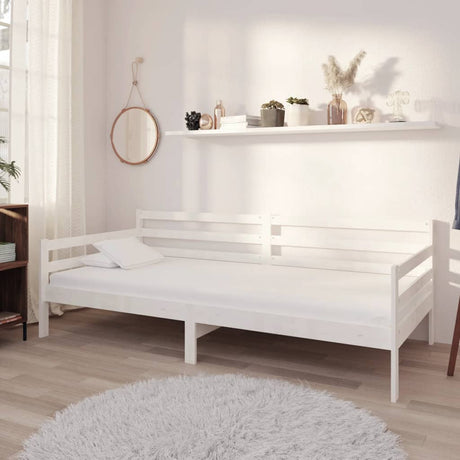 Day Bed Without Mattress Solid Wood Pine 90X200Cm