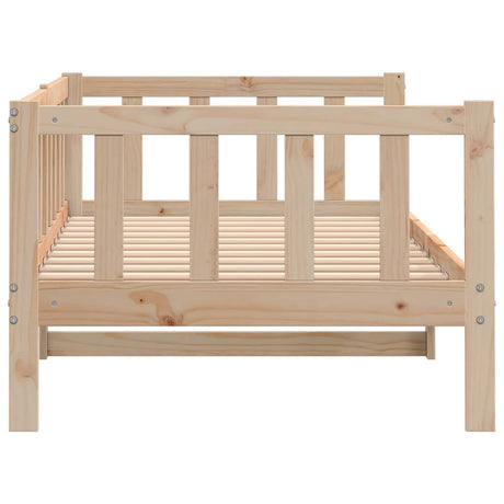 Day Bed Without Mattress Solid Wood Pine 90X200Cm