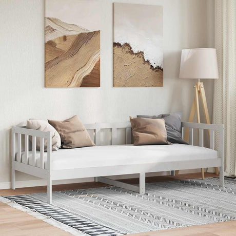 Day Bed Without Mattress Solid Wood Pine 90X200Cm