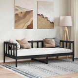 Day Bed Without Mattress Solid Wood Pine 90X200Cm