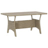 Garden Table Poly Rattan