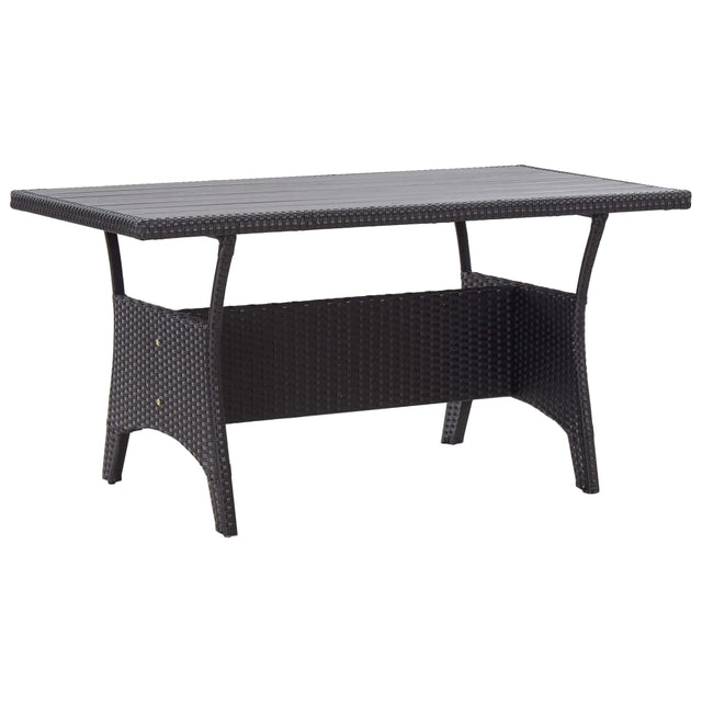 Garden Table Poly Rattan