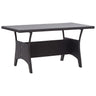 Garden Table Poly Rattan