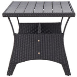 Garden Table Poly Rattan