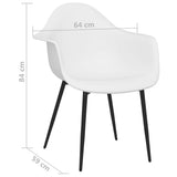 Dining Chairs 4 Pcs Pp