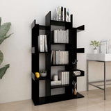 Book Cabinet 48X25.5X140 Cm Engineered Wood