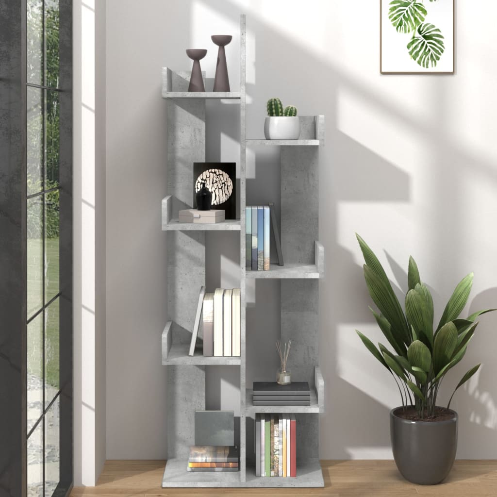 Book Cabinet 48X25.5X140 Cm Engineered Wood