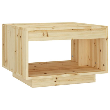 Coffee Table 50X50X33.5 Cm Solid Firwood