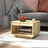 Coffee Table 50X50X33.5 Cm Solid Firwood