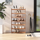 Shoe Rack 65X24X Engineered Wood
