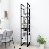 5-Tier Book Cabinet 100X30X175 Cm Engineered Wood