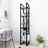 5-Tier Book Cabinet 100X30X175 Cm Engineered Wood