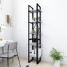 5-Tier Book Cabinet 100X30X175 Cm Engineered Wood