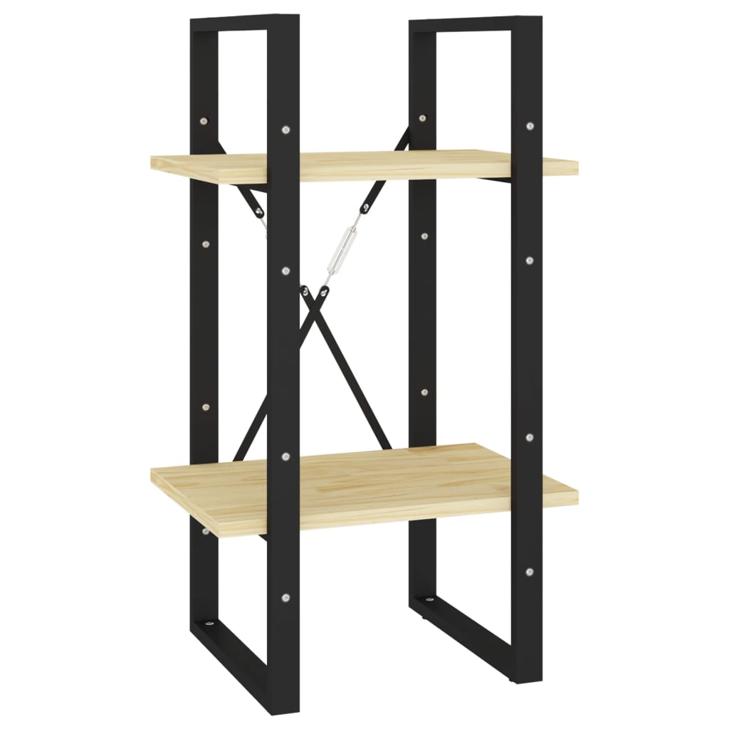 5-Tier Book Cabinet 40X30X175 Cm Pinewood