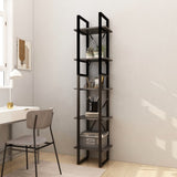 5-Tier Book Cabinet 40X30X175 Cm Pinewood