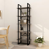 5-Tier Book Cabinet 40X30X175 Cm Pinewood