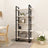 5-Tier Book Cabinet 40X30X175 Cm Pinewood