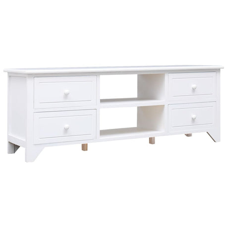 Tv Cabinet 108X30X40 Cm Solid Paulownia Wood