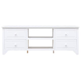 Tv Cabinet 108X30X40 Cm Solid Paulownia Wood