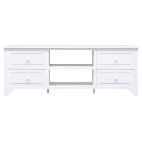 Tv Cabinet 108X30X40 Cm Solid Paulownia Wood