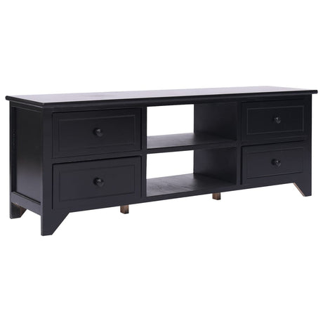 Tv Cabinet 108X30X40 Cm Solid Paulownia Wood