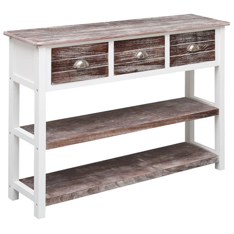Sideboard 108X30X76 Cm Solid Paulownia Wood