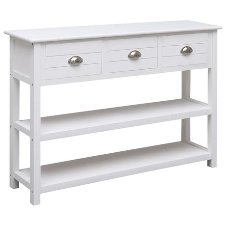 Sideboard 108X30X76 Cm Solid Paulownia Wood