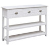 Sideboard 108X30X76 Cm Solid Paulownia Wood