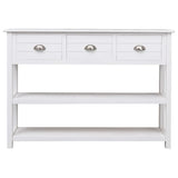 Sideboard 108X30X76 Cm Solid Paulownia Wood